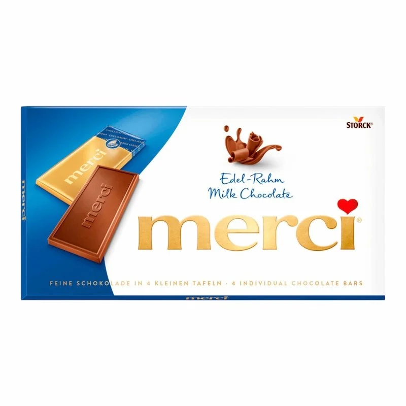 MERCI BAREES DE CHOCOLATE MILK (100G)