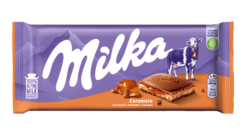 MILKA CARAMEL 100G