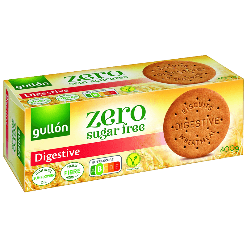 GULLON ZERO SUGAR FREE DIGESTIVE 400G