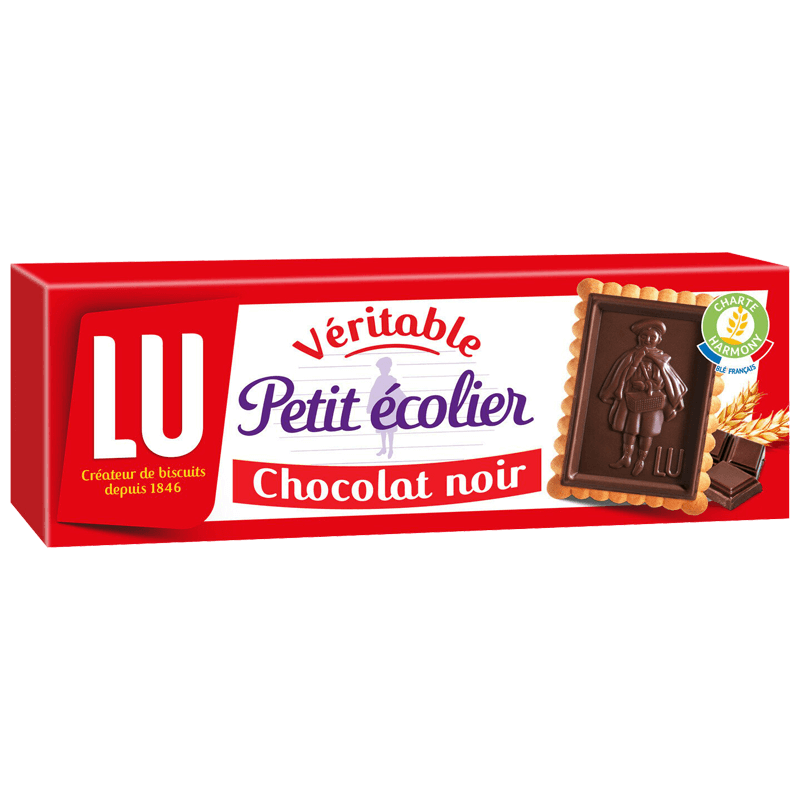 LU PETIT ECOLIER CHOCOLAT NOIR 150G