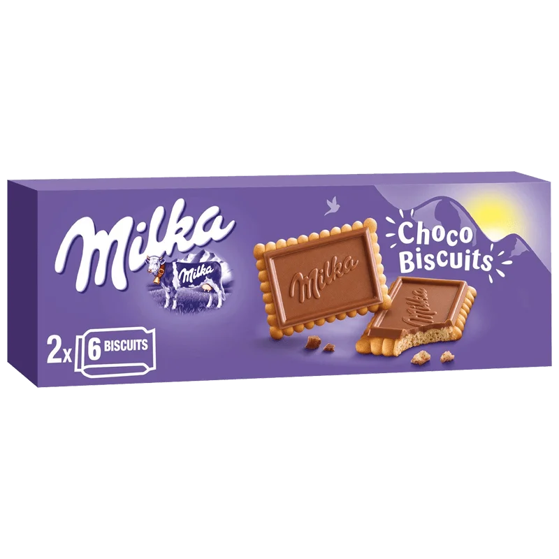 MILKA CHOCO BISCUITS 150G