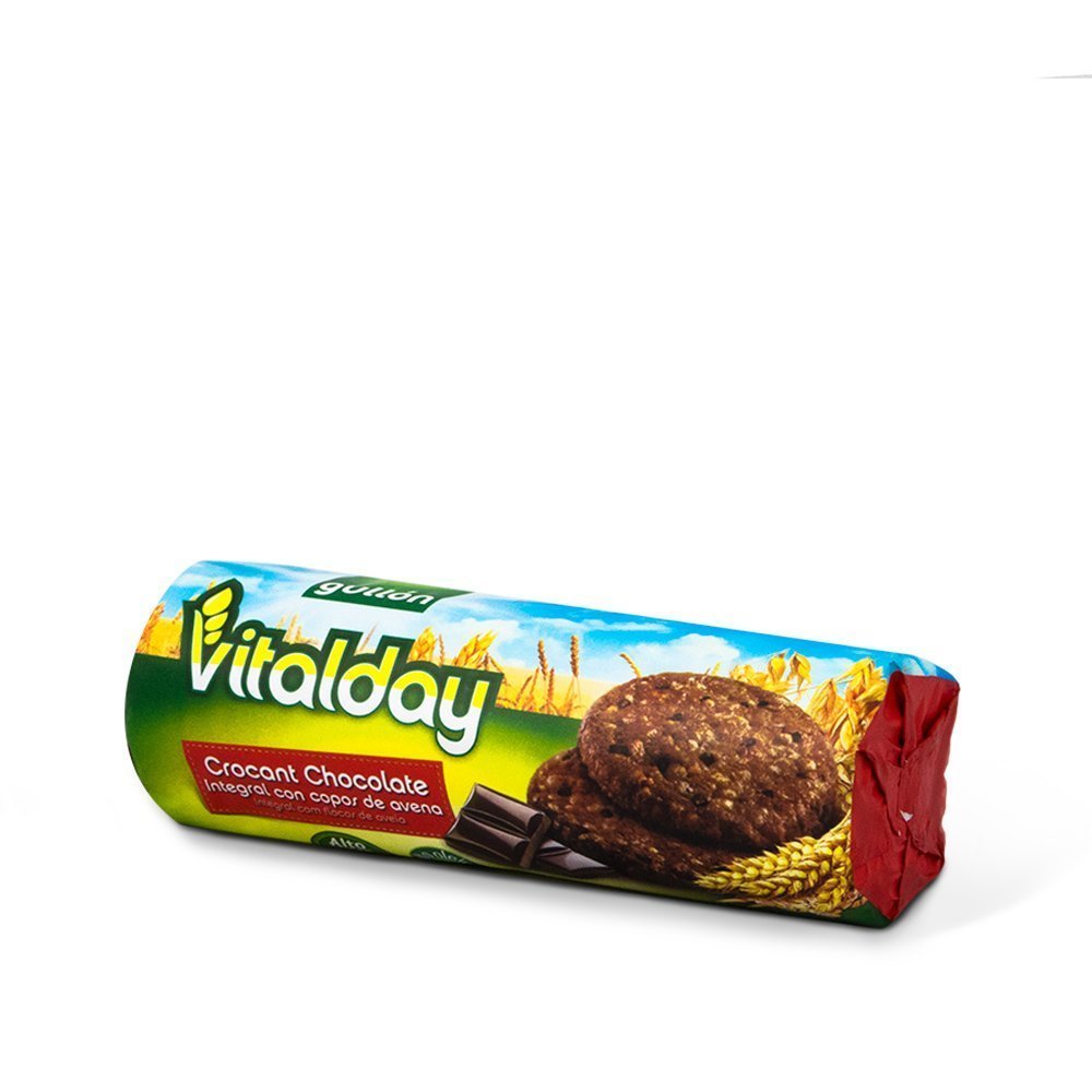 GULLON  VITALDAY CROCANT CHOCOLATE 280G