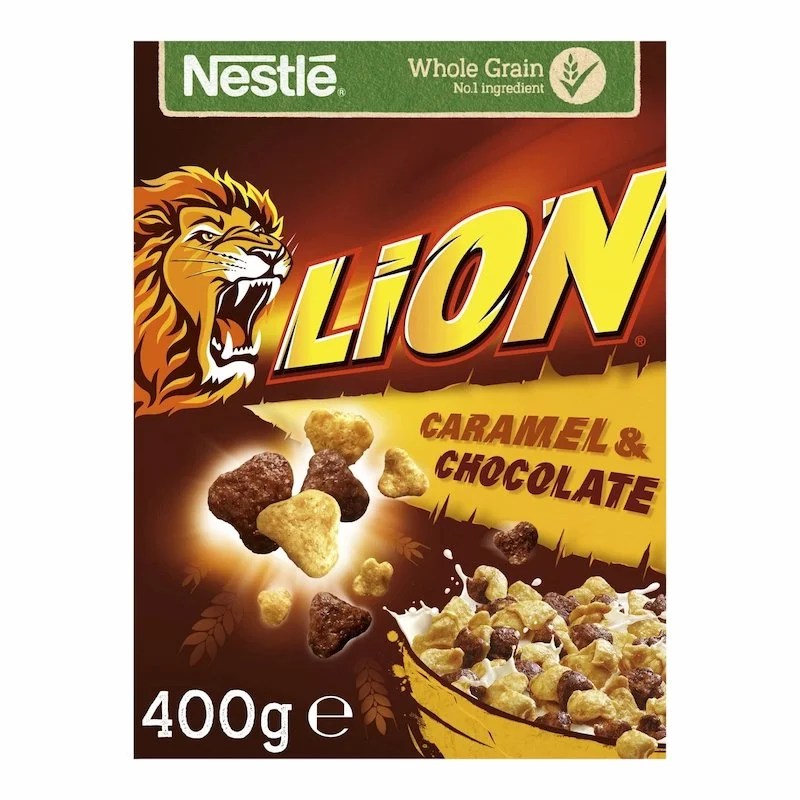 NESTLE LION CARAMEL CHOCOLATE 400G