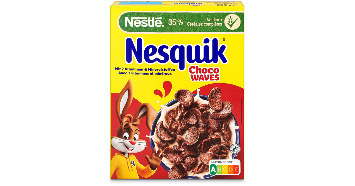 NESQUIK CHOCO WAVES 330G