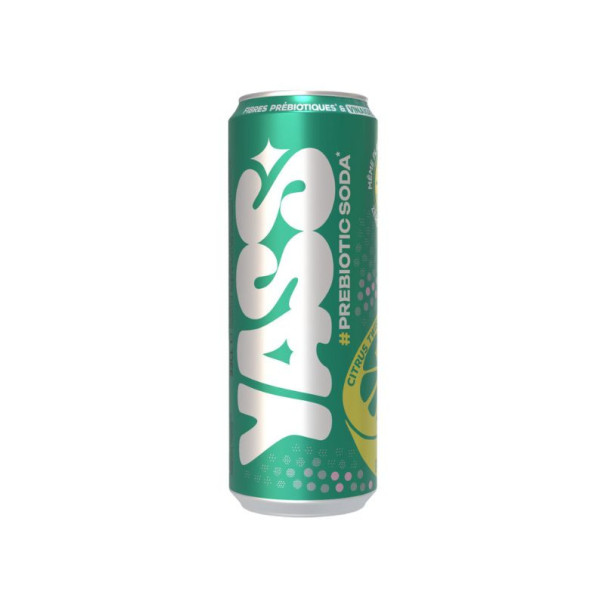YASS Prebiotic Soda Citrus Twister   330ML